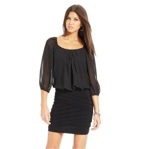 Macys juniors B Darling B.Smart dress Long sleeve